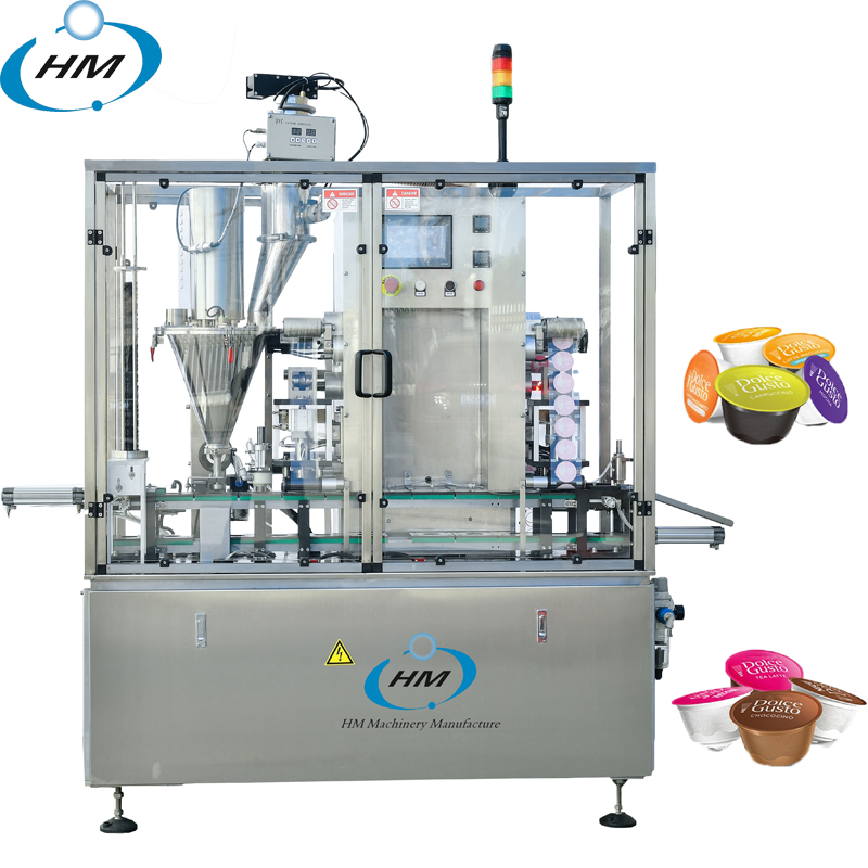 High speed Dolce gusto coffee filling sealing machine factories