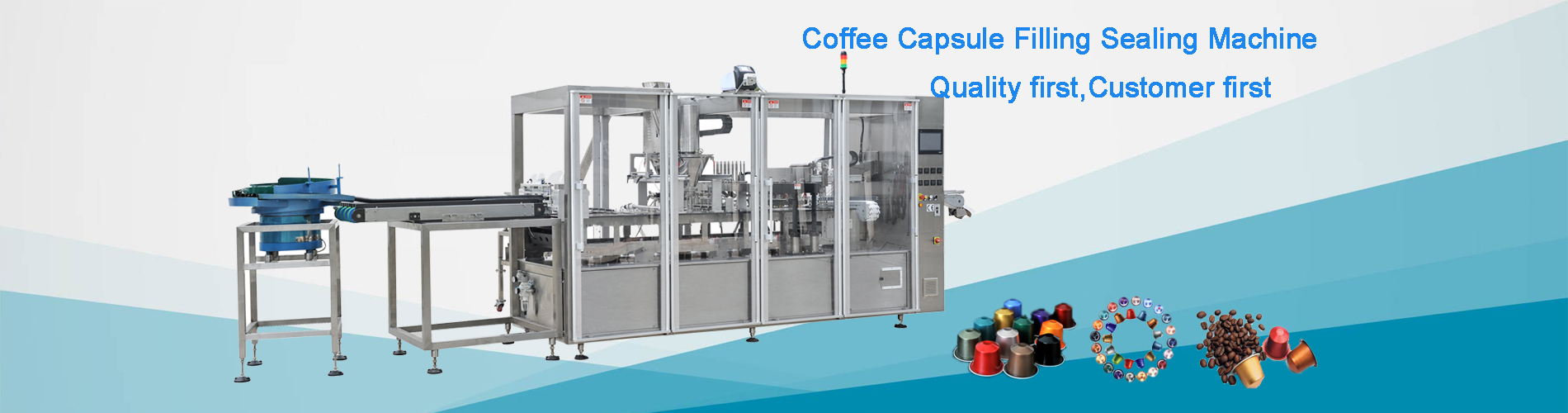 Full Automatic Cup  Filling Sealing Machine
