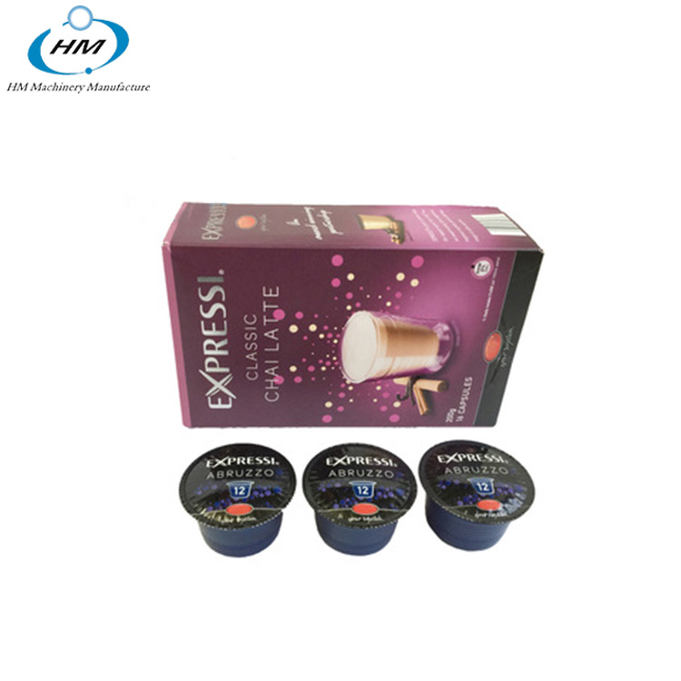 Customized Coffee Tea Packing Lavazza Blue Coffee Capsule