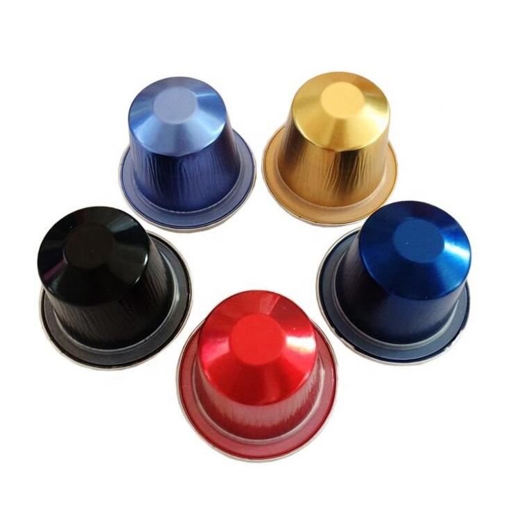 Aluminum Nespresso Compatible Capsules Empty